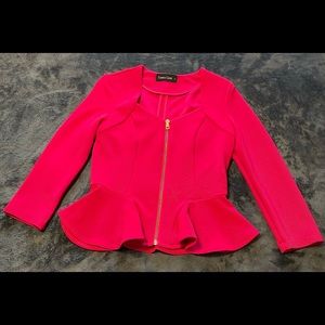 Zip up baby doll top